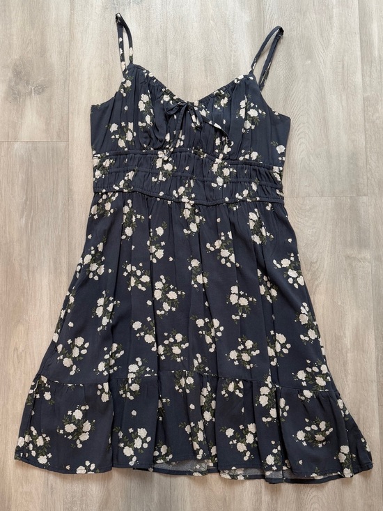 Hollister Dresses & Skirts - Hollister Blue Floral Dress